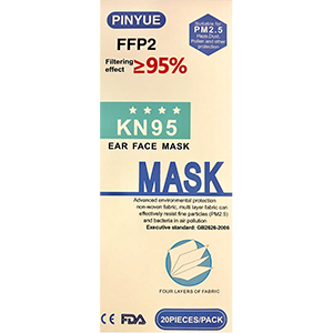 PW0916145 - KN95 PROTECTIVE FACE MASK : 