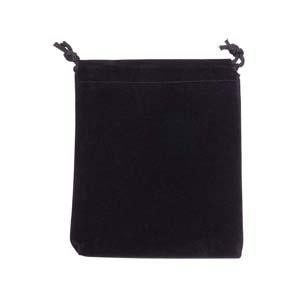 Chessex Large Suede Dice Bag, Black Chessex Large Suede Dice Bag, Black